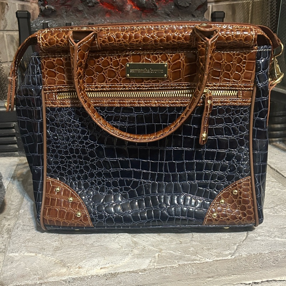Samantha Brown Croc Embossed Bag
